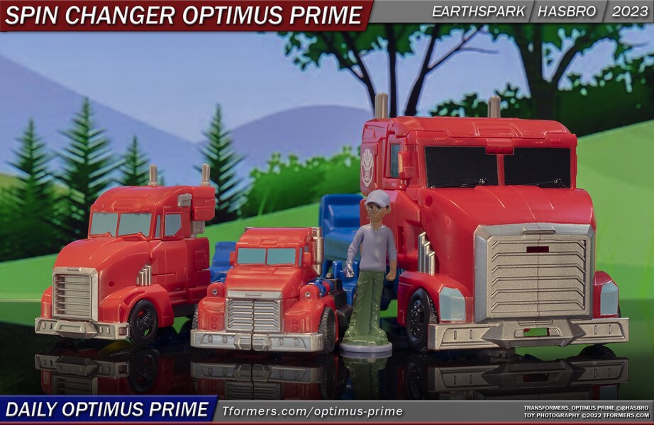 Daily Prime   Earthspark Spin Changer Optimus Prime Rolls Out  (14 of 14)